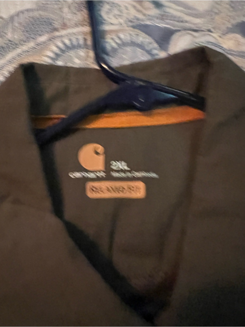 Carhartt Olive Green Work Shirt Jacket - Picture 2 of 2